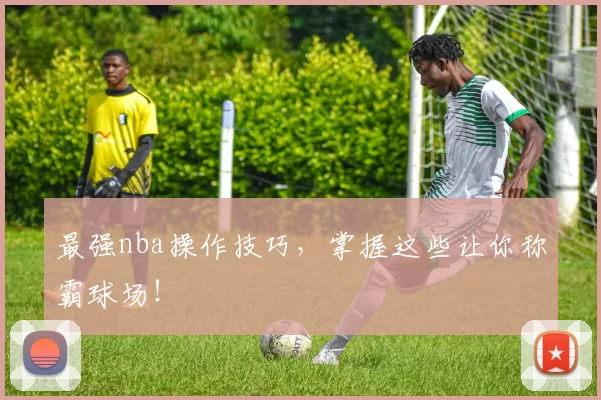 最强nba操作技巧,掌握这些让你称霸球场!